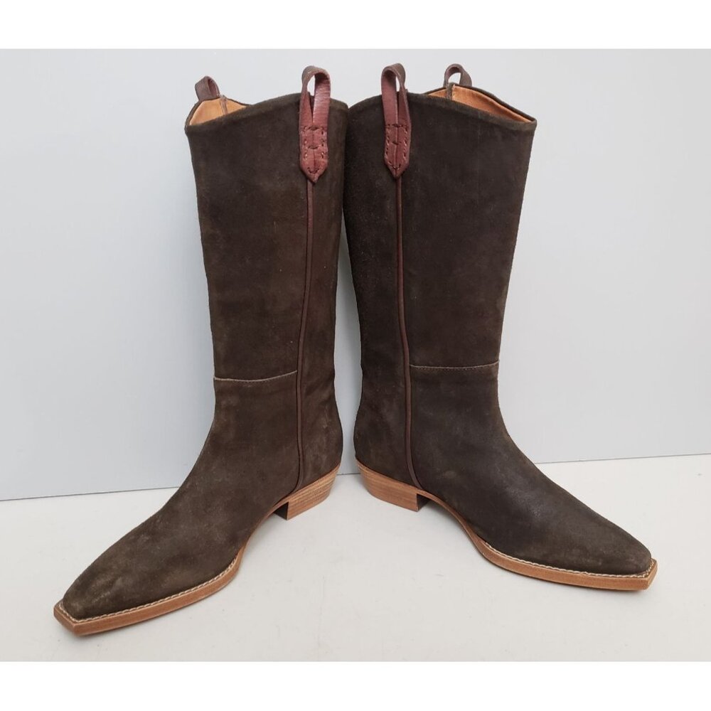 Free People Montage Tall Boots in Chocolate Size 37 - Picture 4 of 5